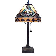 Stained Glass Trinity Lamp Product Image