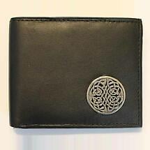 Alternate image for Irish Wallet - Brigid Knot Leather Wallet