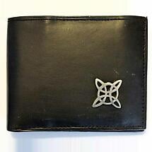 Irish Wallet - Celtic Knot Trinity Leather Wallet Product Image
