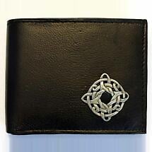 Alternate image for Irish Wallet - Celtic Knot Leather Wallet