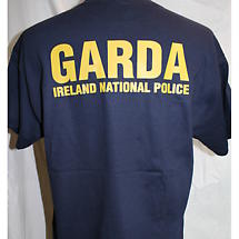 Alternate image for Irish T-Shirt - Garda Irish Police T-Shirt
