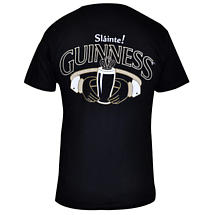Alternate image for Guinness Shirt - Black Guinness Claddagh Irish T-Shirt