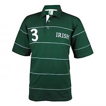 Croker Irish Green Piping Polo Shirt Product Image