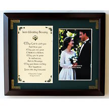 Alternate image for Personalized Irish Wedding Blessing Photo Verse Framed Print