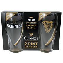 Guinness Embossed Gravity Glasses - Set of 2 Product Image