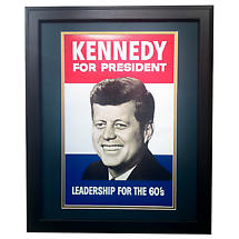 Kennedy for President - Matted and Framed Print Product Image