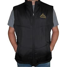 Personalized Black Quilted Vest Product Image