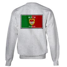 Alternate image for Irish Sweatshirt - Irish County Sweatshirt Left Chest - Grey