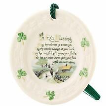 Irish Christmas - Belleek Irish Blessing Ornament Product Image