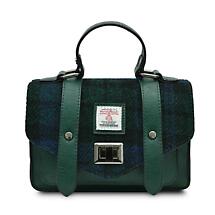 Alternate image for Celtic Tweed Handbag | Blackwatch Tartan Harris Tweed® Mini Satchel