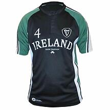 Alternate image for Irish Shirt | Green & Navy Performance Ireland Rugby Jersey