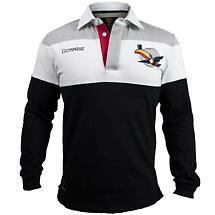 Alternate image for Irish Shirt | Guinness Black White Grey Toucan Rugby Jersey