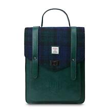 Alternate image for Celtic Tweed Bag | Blackwatch Tartan Harris Tweed® Laptop Backpack