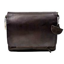 Irish Bag | Men's Brown  Leather Laptop Satchel Product Image