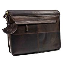 Alternate image for Irish Bag | Men's Brown  Leather Laptop Satchel
