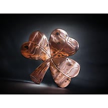 Copper Shamrock Wall Plaque Product Image