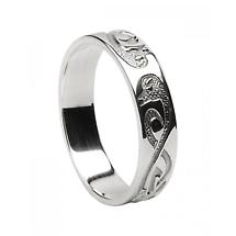 Alternate image for Celtic Ring - Ladies 'Le Cheile' Celtic Wedding Ring