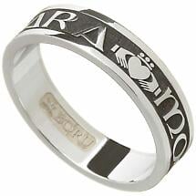 Alternate image for Irish Rings - Ladies Sterling Silver Mo Anam Cara Ring 'My Soul Mate' Ring
