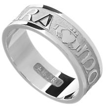 Alternate image for Irish Rings - Men's Gold Mo Anam Cara 'My Soul Mate' Ring
