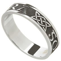 Alternate image for Irish Ring - Ladies Gra Go Deo 'Love Forever' Irish Wedding Ring