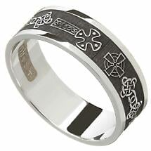Alternate image for Celtic Ring - Men's Celtic Cross Ring