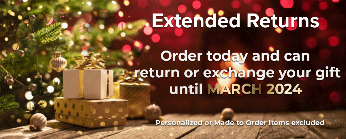 ORDER YOUR GIFTS WITH CONFIDENCE FOR THE HOLIDAYS