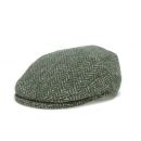 vintage-irish-donegal-tweed-cap-green-herringbone