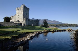 Haunted castle in Ireland