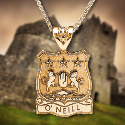 Personalized Irish Jewelry - Irish Coat of Arms