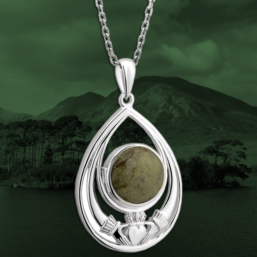 Connemara Marble Irish Jewelry A Green Gem from the West of Ireland