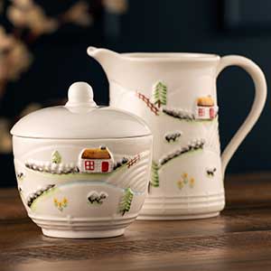 Connemara Irish Kitchen Covered Pot & Jug