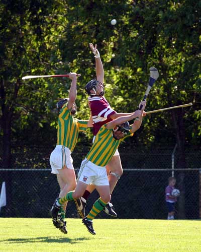 Hurling Match in action