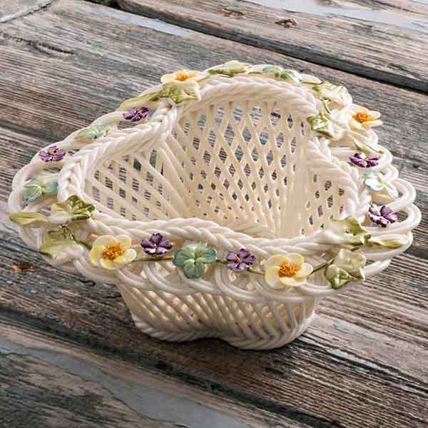 Belleek Pottery | Saint Patricks Basket