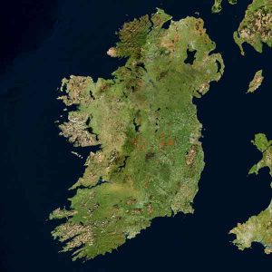 Ireland Satellite Image
