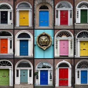 Colorful Georgian Doors of Dublin
