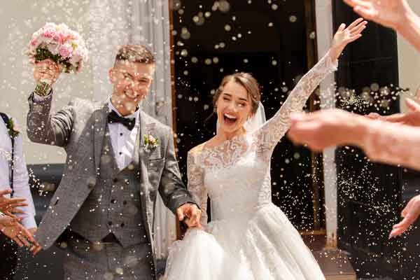 Wedding Bride and Groom
