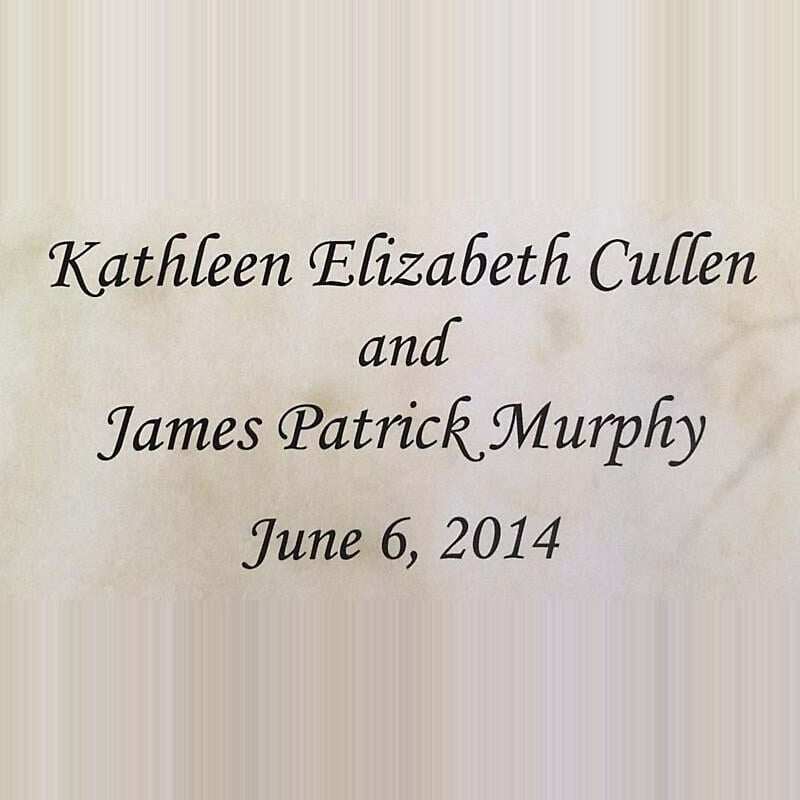 personalized irish wedding blessing celtic artwork framed print