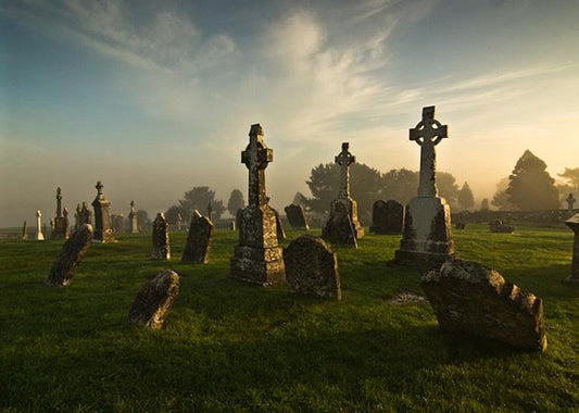 Clonmacnoise early morning Photographic Print