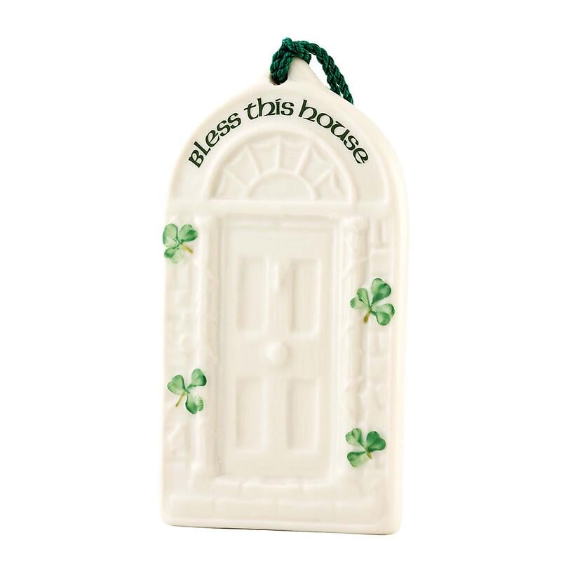 irish christmas - belleek house blessing ornament