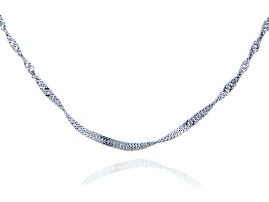 Irish Necklace - Sterling Silver 18" Chain