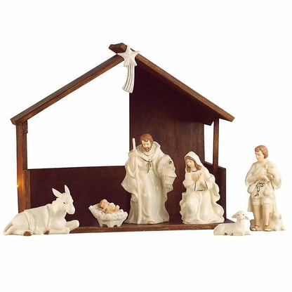 Irish Christmas - Belleek Classic Nativity Set