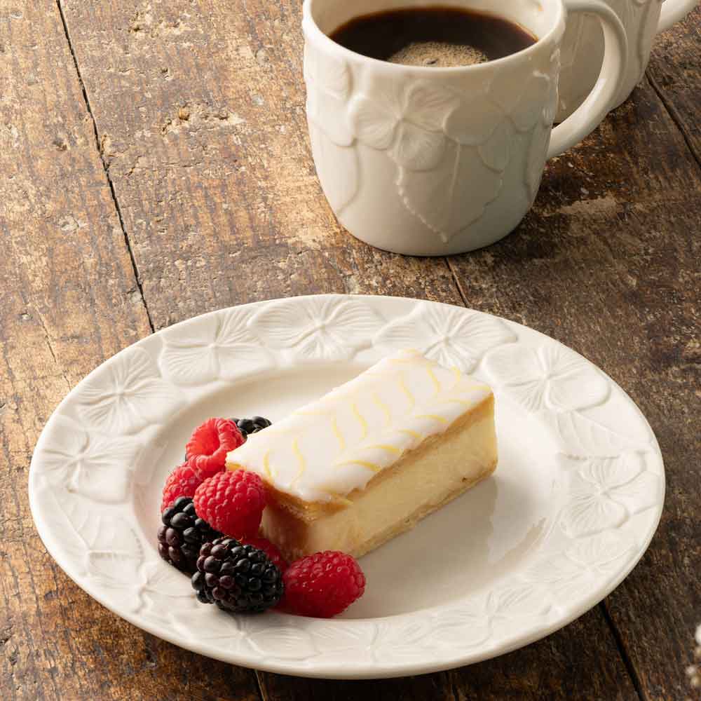 belleek pottery | hydrangea side plates set of 2