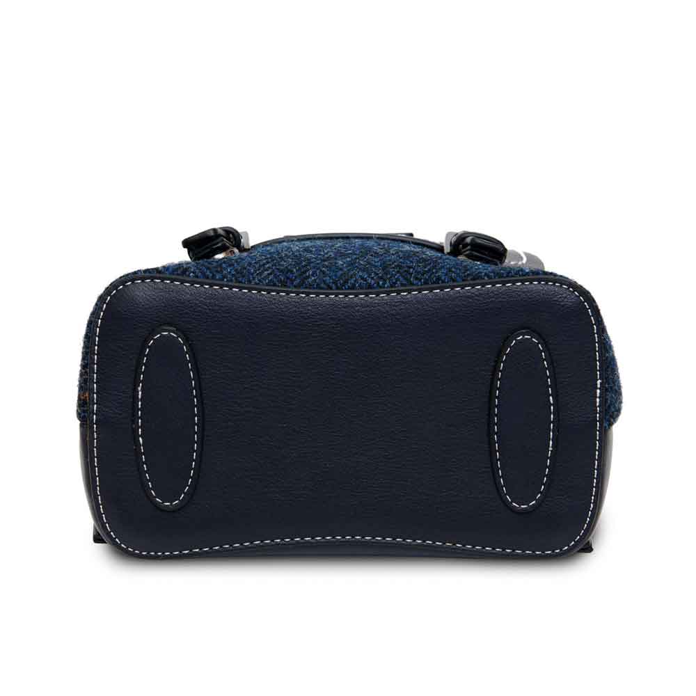 celtic tweed bag | navy herringbone harris tweed® backpack