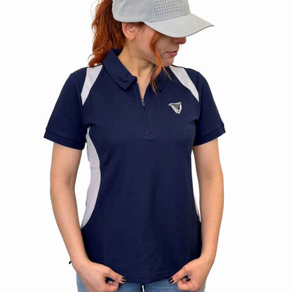 Irish Shirt | Guinness® Blue Ladies Performance Polo Shirt