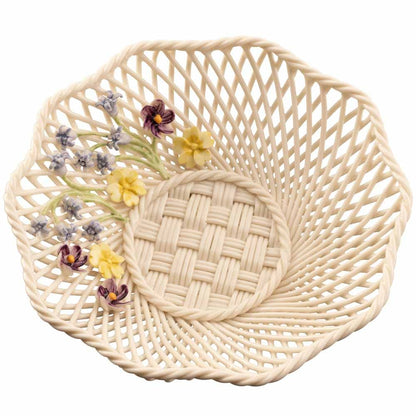 Belleek Pottery | Wild Irish Hedgerow Spring Basket