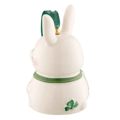 Irish Christmas | Belleek Woodland Bunny Ornament