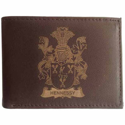 Irish Wallet | Family Crest Coat of Arms Leather Wallet