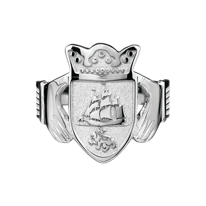 Irish Coat of Arms Jewelry | Ladies Claddagh Ring