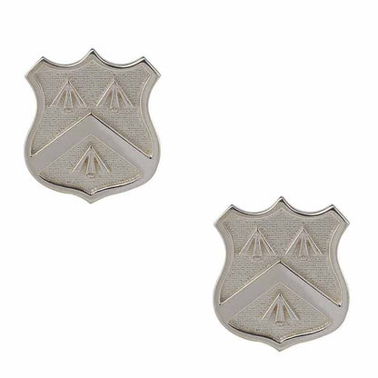 Sterling Silver Family Crest Cufflinks