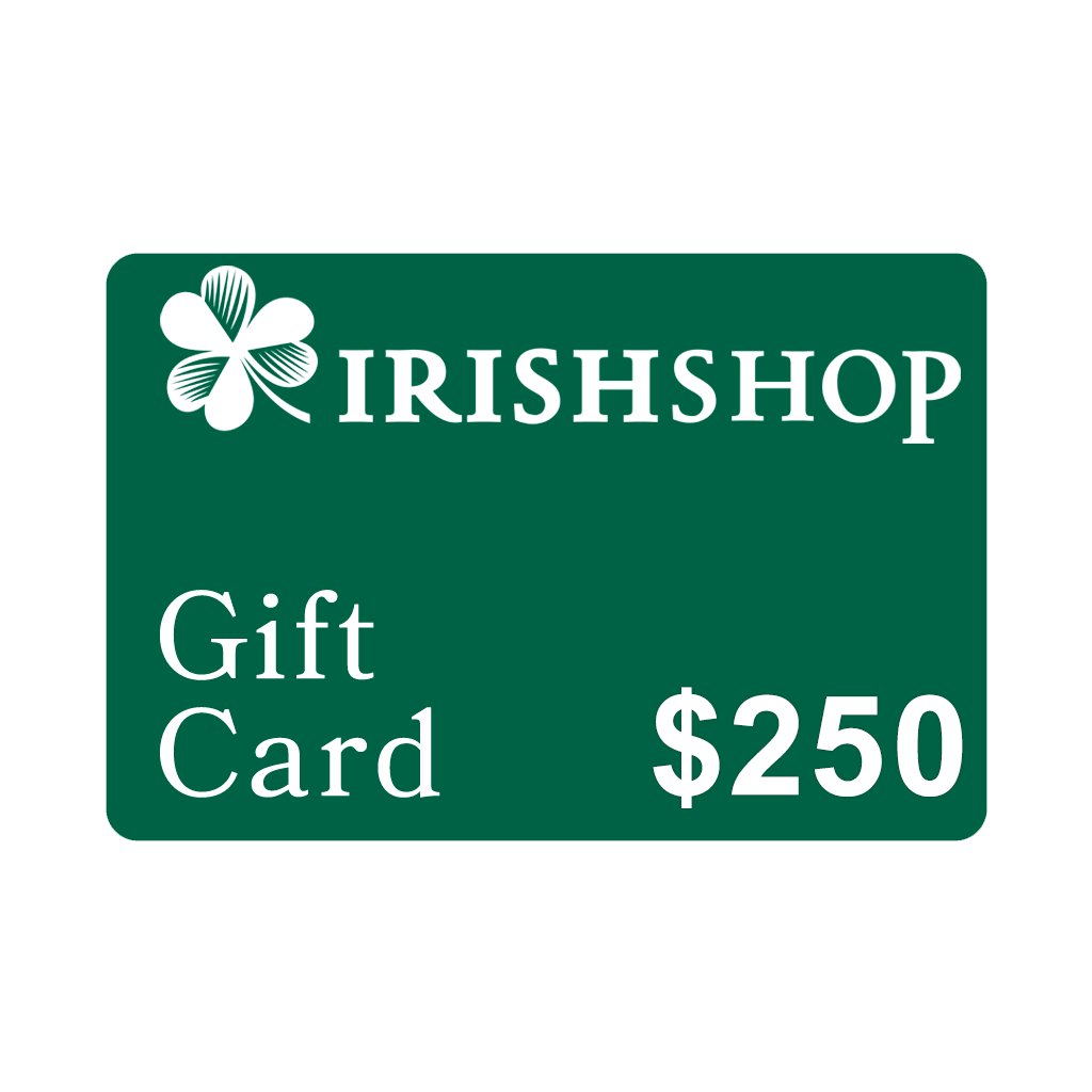 irishshop gift card $250